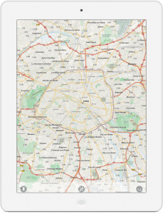 Paris Travelmapp 