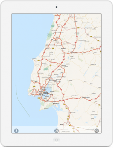 Portugal Travelmapp 