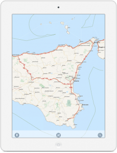 Sicily Travelmapp 