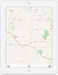 Swaziland Travelmapp
