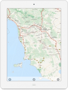 Tuscany Travelmapp 