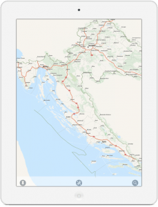 Croatia Travelmapp