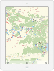 Saalbach-Hinterglemm Ski Map