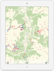 Zillertal Ski Map