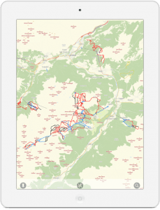 Serfaus-Fiss-Ladis Ski Map