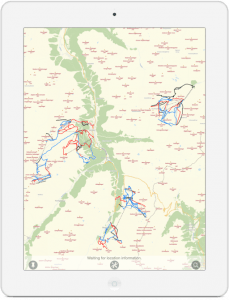Ötztal (Sölden) Ski Map